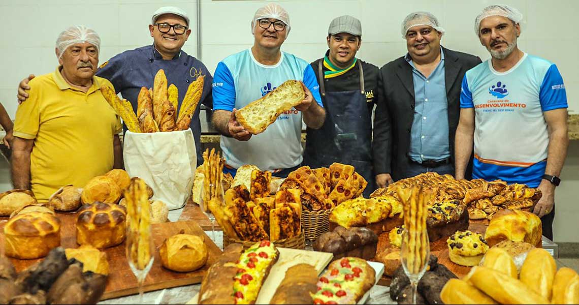 Trabalhadores da indústria de panificação do Acre aprendem técnicas de fermentação natural