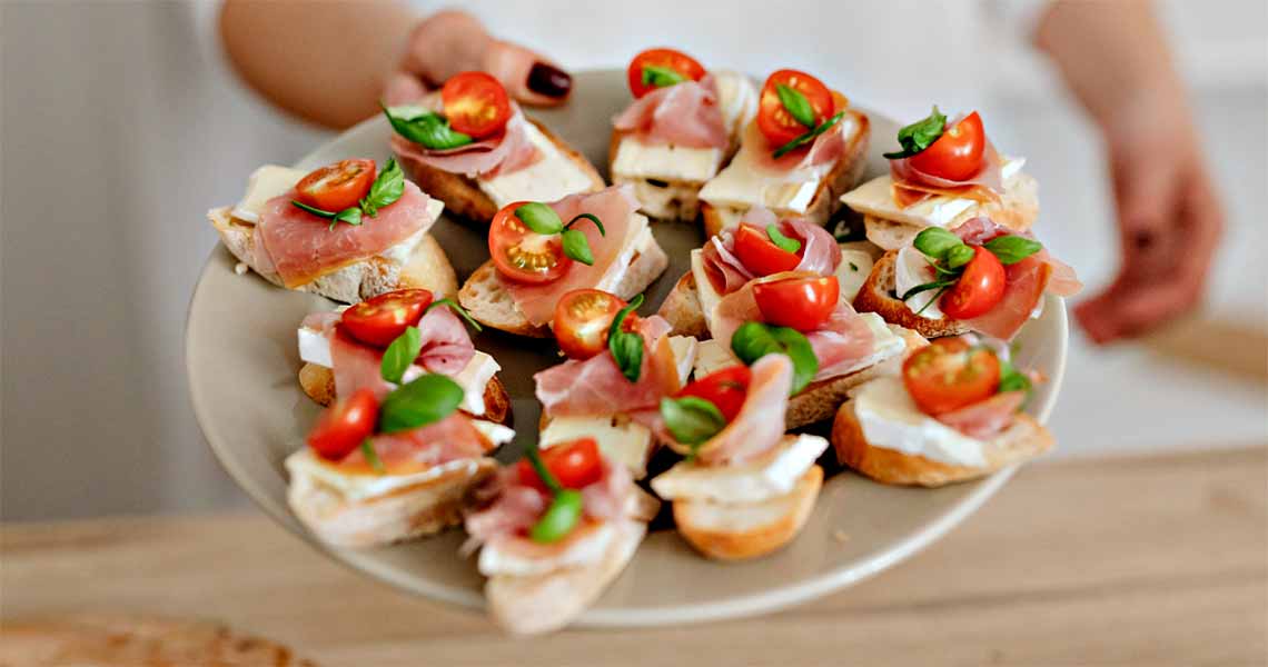 Aperfeiçoamento em salgados e canapés